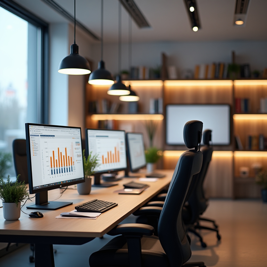 Рабочее пространство офиса KSP Portal Path в Астане